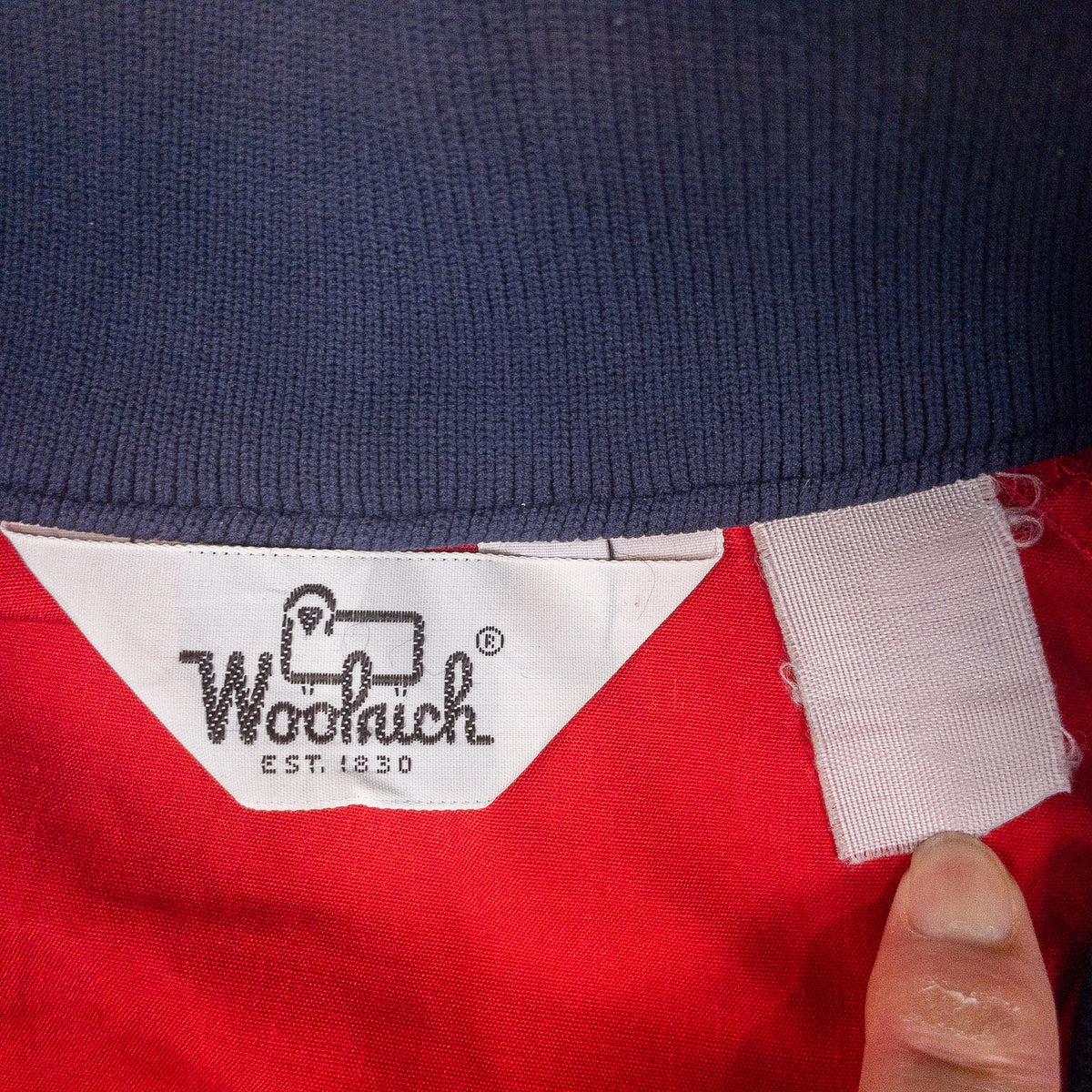 [メンズM] 70年代 Woolrich/ウールリッチ ウォームアップジャケット プルオーバー