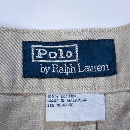 [メンズW35] 90年代 Ralph Lauren/ラルフローレン ショートパンツ チノショーツ ポロチノ