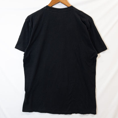 ジョジョの奇妙な冒険 アニメTシャツ L ブラック プリント VIZ MEDIA/ヴィズメディア