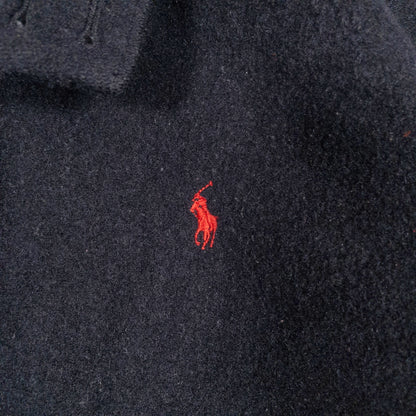 [メンズXL] 90〜00年代 Polo by Ralph Lauren/ポロバイラルフローレン ウール ハリントンジャケット 裏地チェック