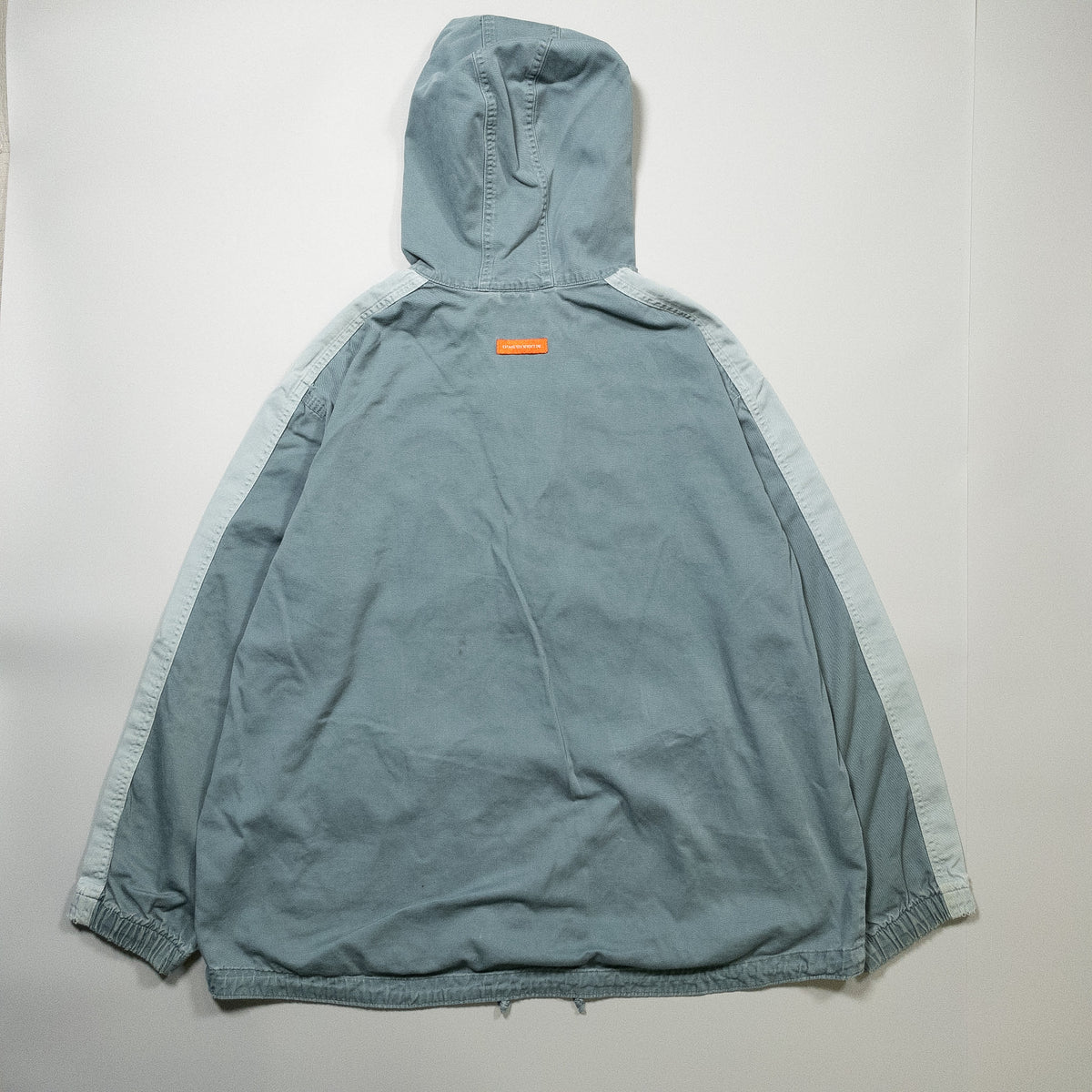 [メンズL] 90〜00年代 Nike/ナイキ ハーフジップ フーデッド アノラック