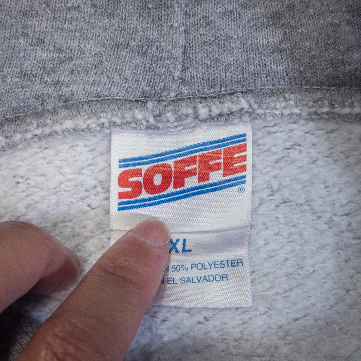 [メンズ3XL] 00年代 SOFFE/ソフィー パーカー NAVY ミリタリー