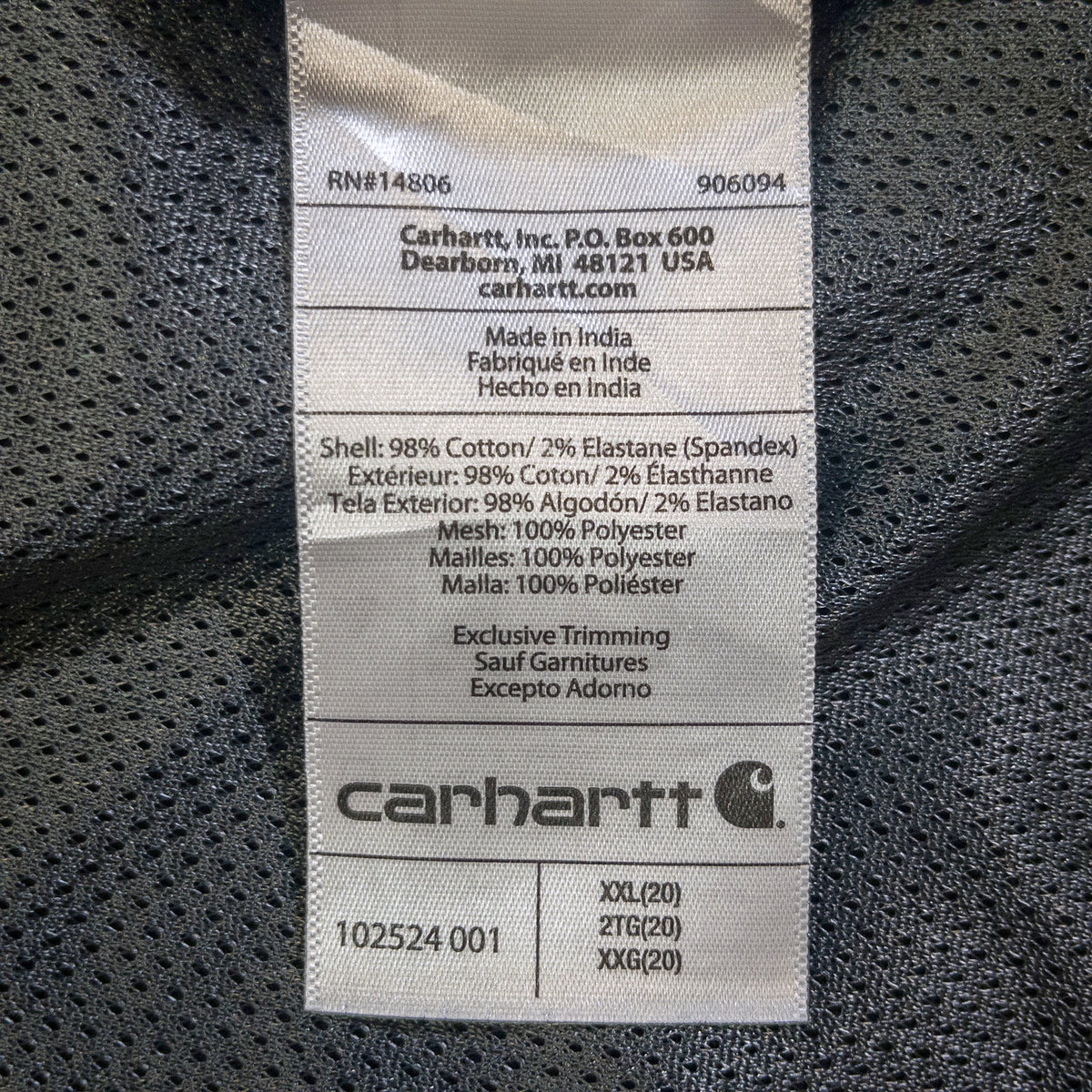 [レディースXXL] 00年代 Carhartt/カーハート コットンブルゾン