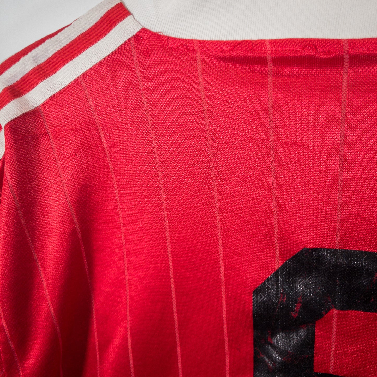 [メンズL] 80〜90年代 adidas/アディダス 半袖シャツ ゲームシャツ サッカーユニフォーム
