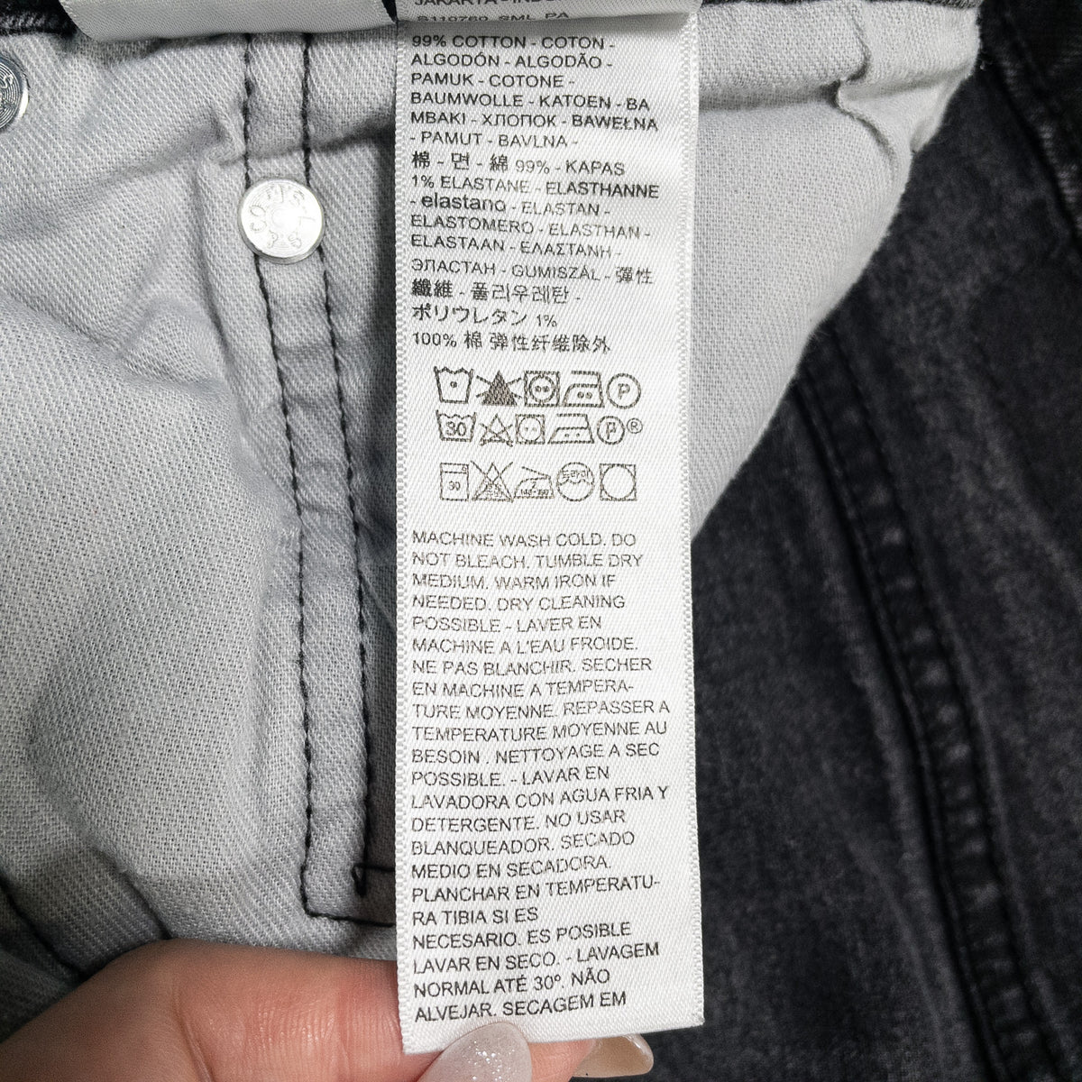 [メンズW34] 00年代 Levi's/リーバイス デニム ジーンズ 569 黒染め