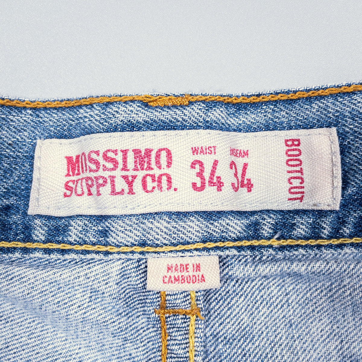 [メンズW34] 00年代 MOSSIMO SUPPLY CO. デニム ジーンズ ブーツカット フレア ベルボトム
