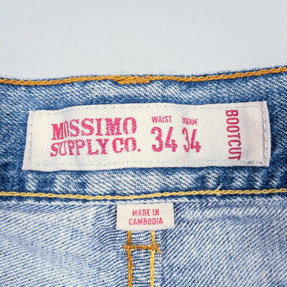 [メンズW34] 00年代 MOSSIMO SUPPLY CO. デニム ジーンズ ブーツカット フレア ベルボトム