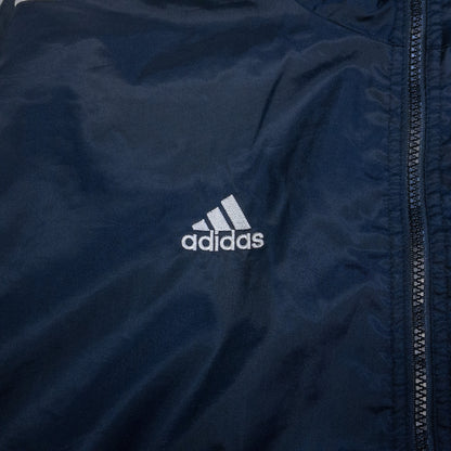[メンズXXL] 90〜00年代 adidas/アディダス ナイロンジャケット カレッジ