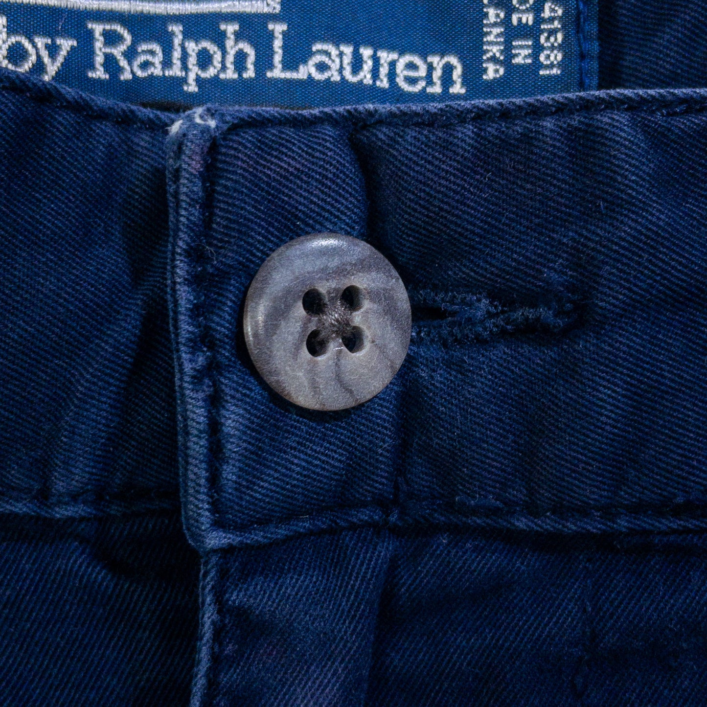 チノショーツ W34 ネイビー ツータック Polo By Ralph Lauren/ポロバイラルフローレン