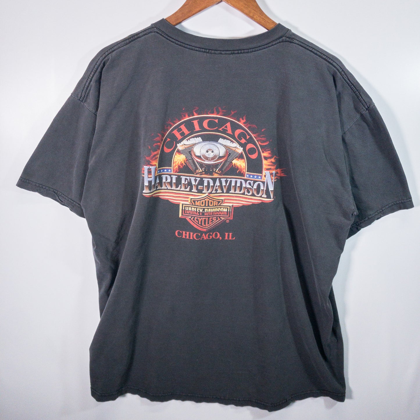 [メンズXXL] 90〜00年代 Harley-Davidson/ハーレーダビッドソン Tシャツ USA製
