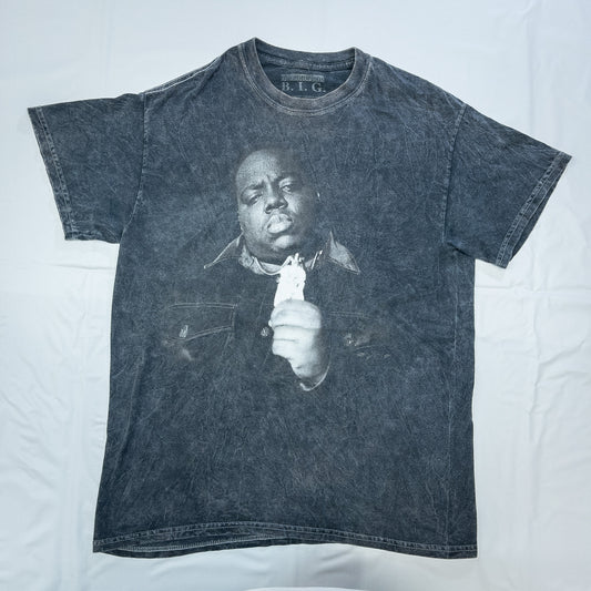 [メンズS] 00年代 B.I.G Tシャツ ラップT ビギー