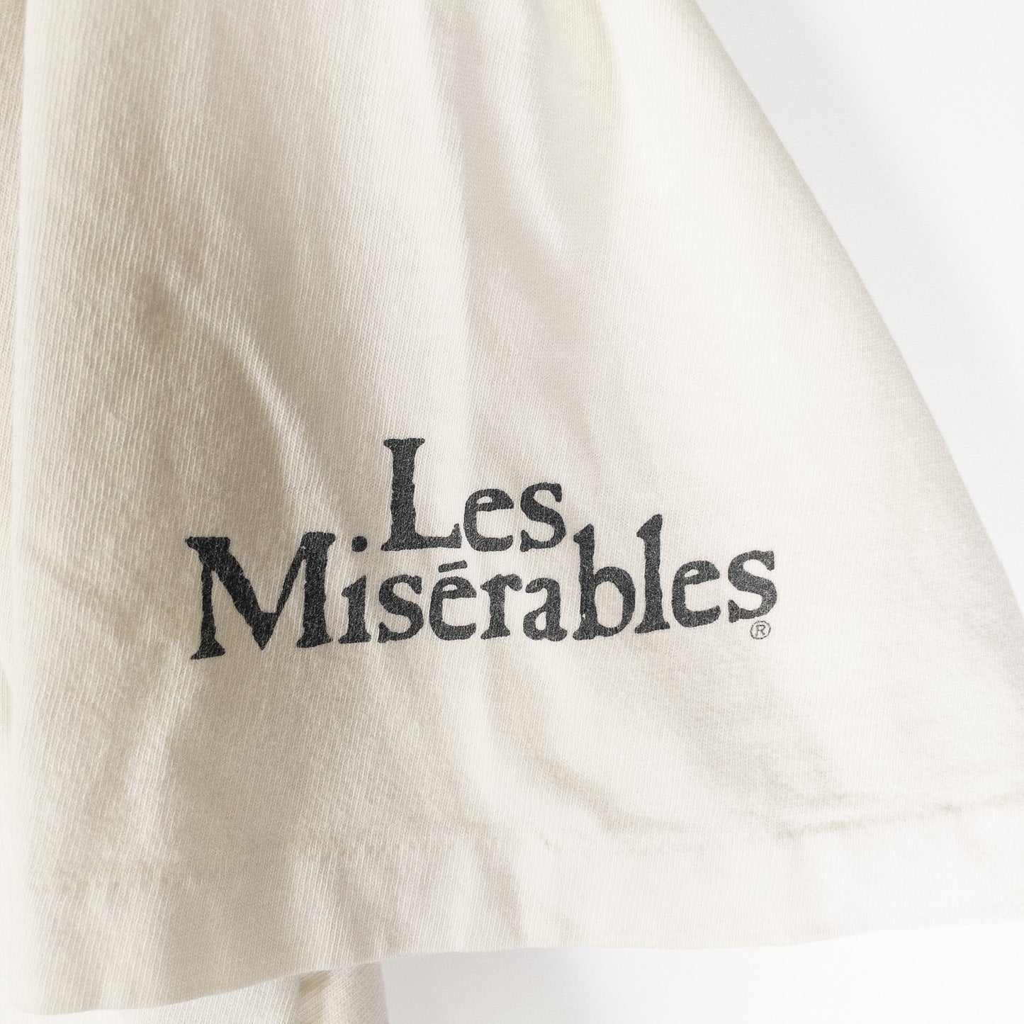[メンズL] 80年代 Hanes/ヘインズ Tシャツ Les Miserables レミゼラブル アートT