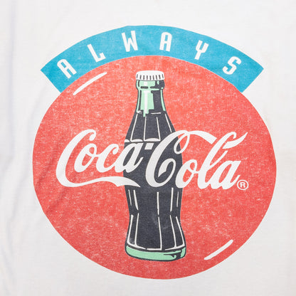 [メンズXL] 80〜90年代 Hanes/ヘインズ Tシャツ coca cola コカコーラ 企業T