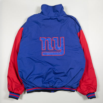 [メンズXL] 90〜00年代 NFL ジャンパー・ブルゾン NY GIANTS リバーシブルジャケット