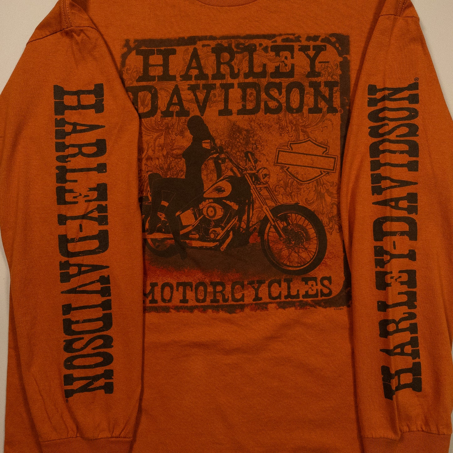 [メンズXL] 00年代 Harley-Davidson/ハーレーダビッドソン 長袖Tシャツ ロンT