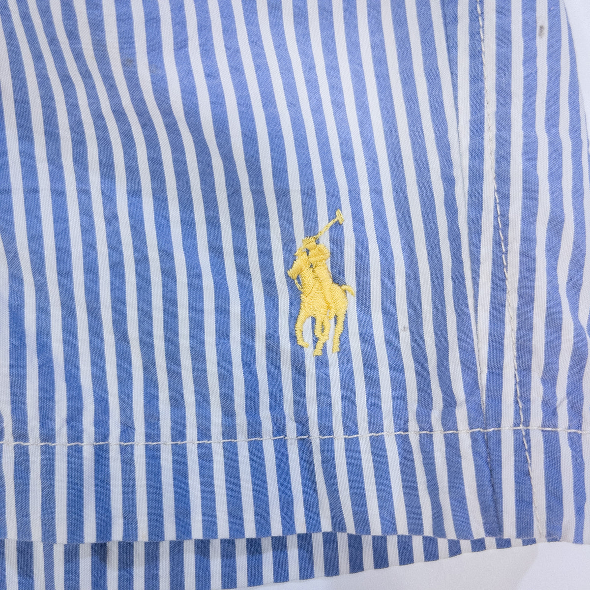 [メンズW41] 00〜10年代 Polo Ralph Lauren/ポロラルフローレン ショートパンツ・ハーフパンツ ショーツ 刺繍ロゴ ストライプ