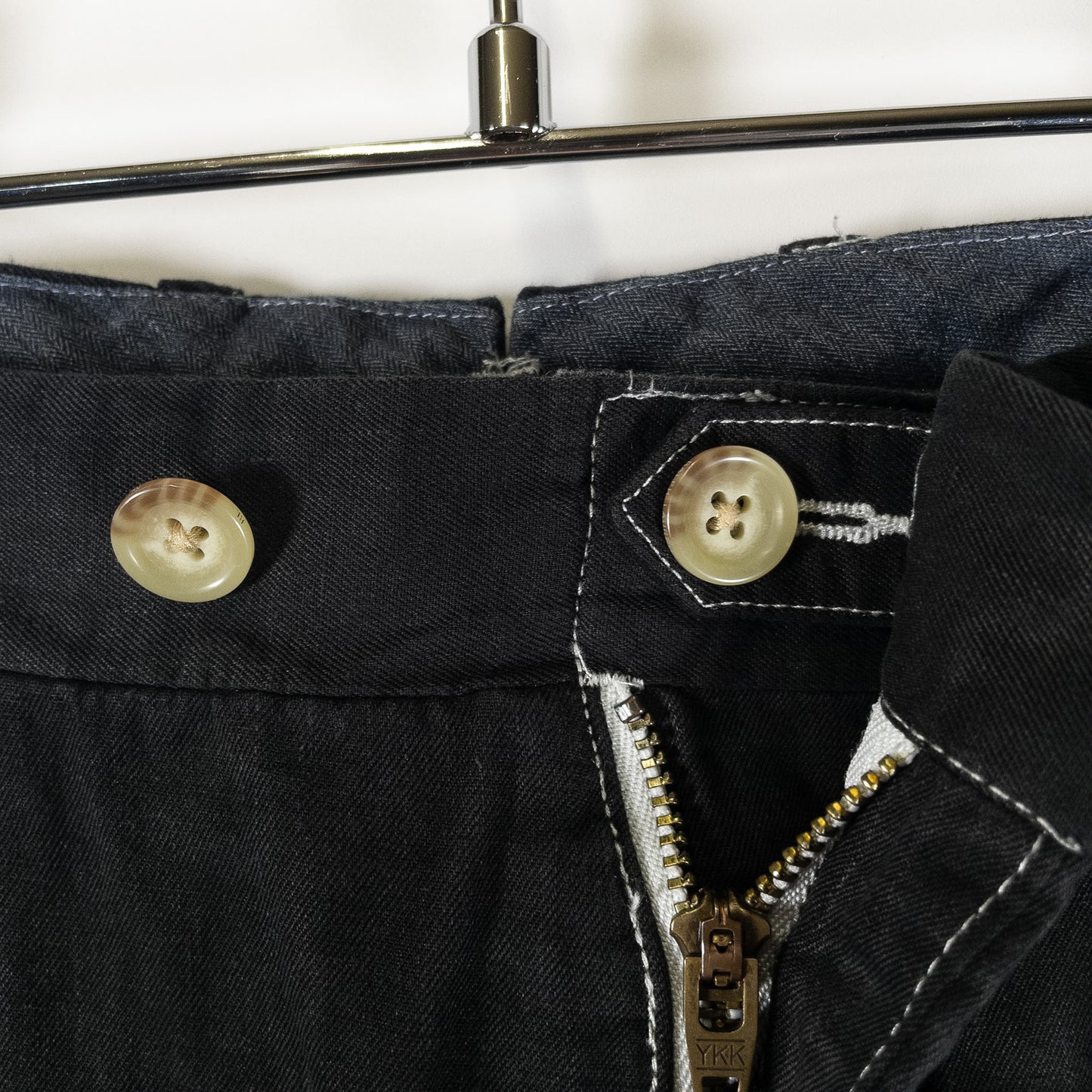 [メンズW33] 00年代 Polo Ralph Lauren/ポロラルフローレン スラックス CLASSIC FIT リネンシルク混 黒染め