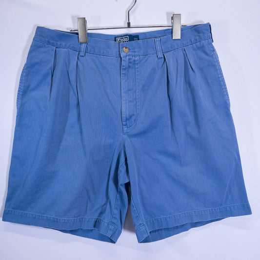 チノショーツ W36 ブルー 2タック Polo Ralph Lauren/ポロラルフローレン