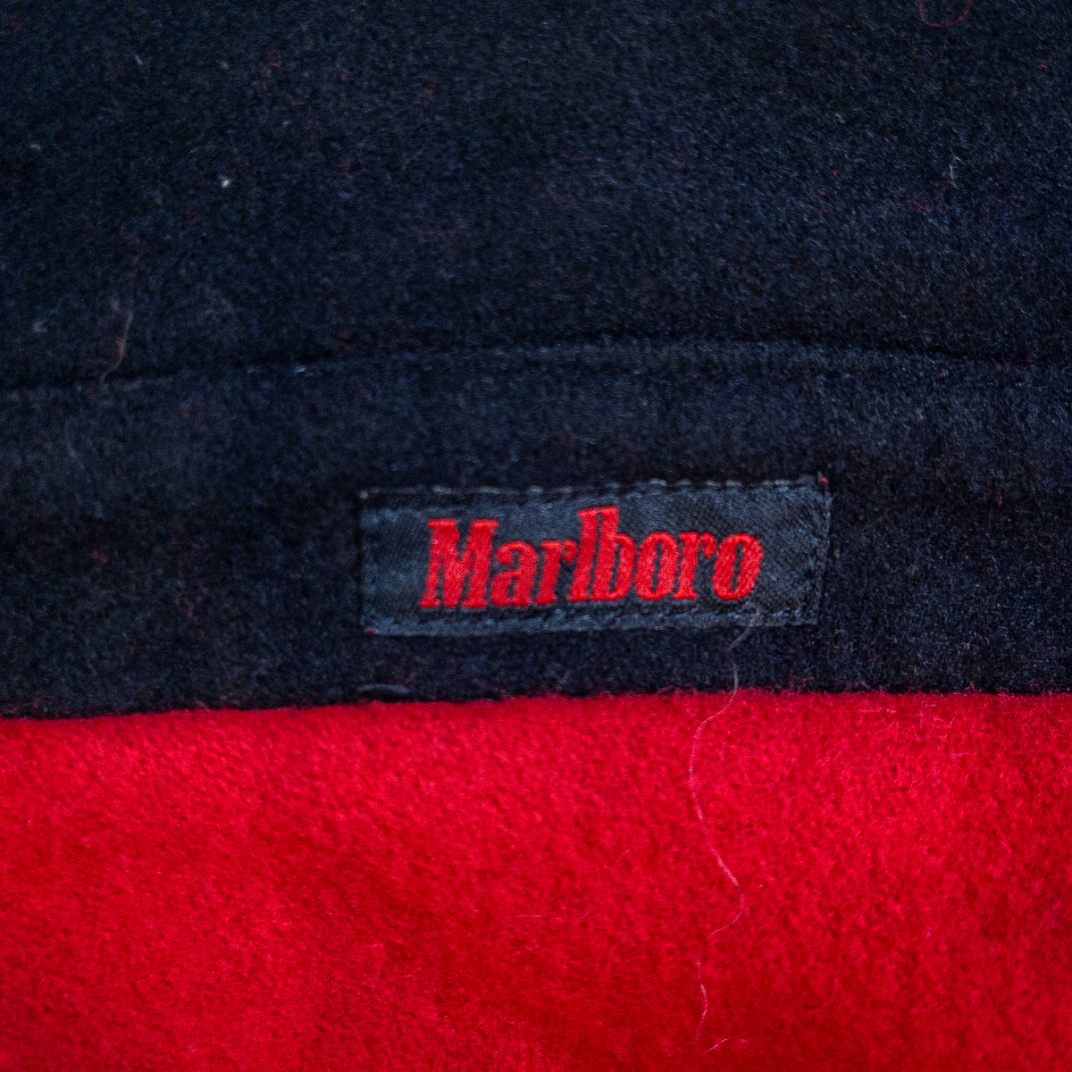 [メンズL] 90〜00年代 Marlboro/マルボロ リバーシブル ウールジャケット