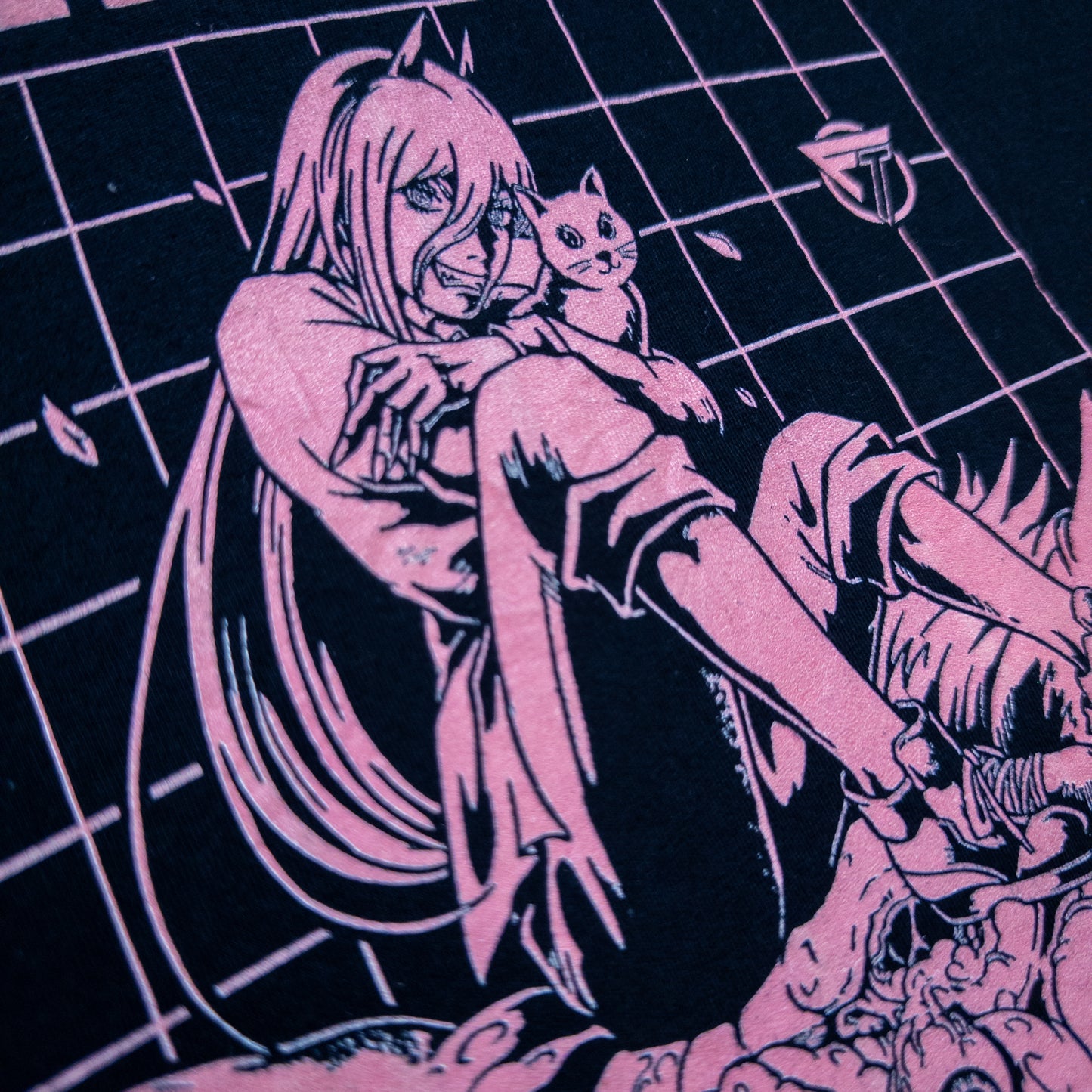 [メンズS] 00年代 Tシャツ アニメT チェンソーマン POWER パワー