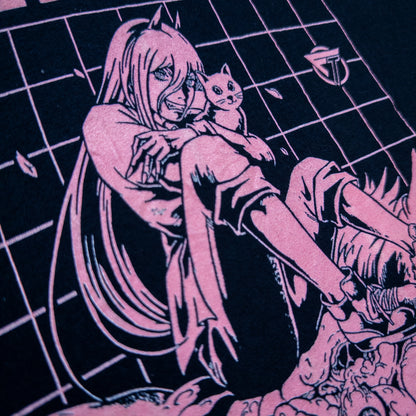 [メンズS] 00年代 Tシャツ アニメT チェンソーマン POWER パワー
