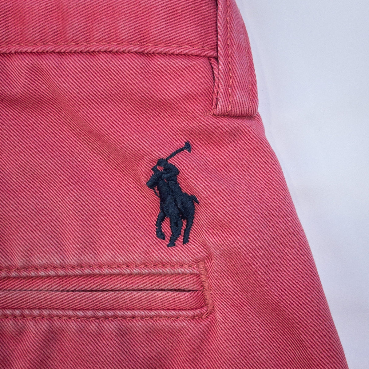 [メンズW33] 90〜00年代 Polo by Ralph Lauren/ポロバイラルフローレン ショートパンツ チノショーツ 刺繍ロゴ