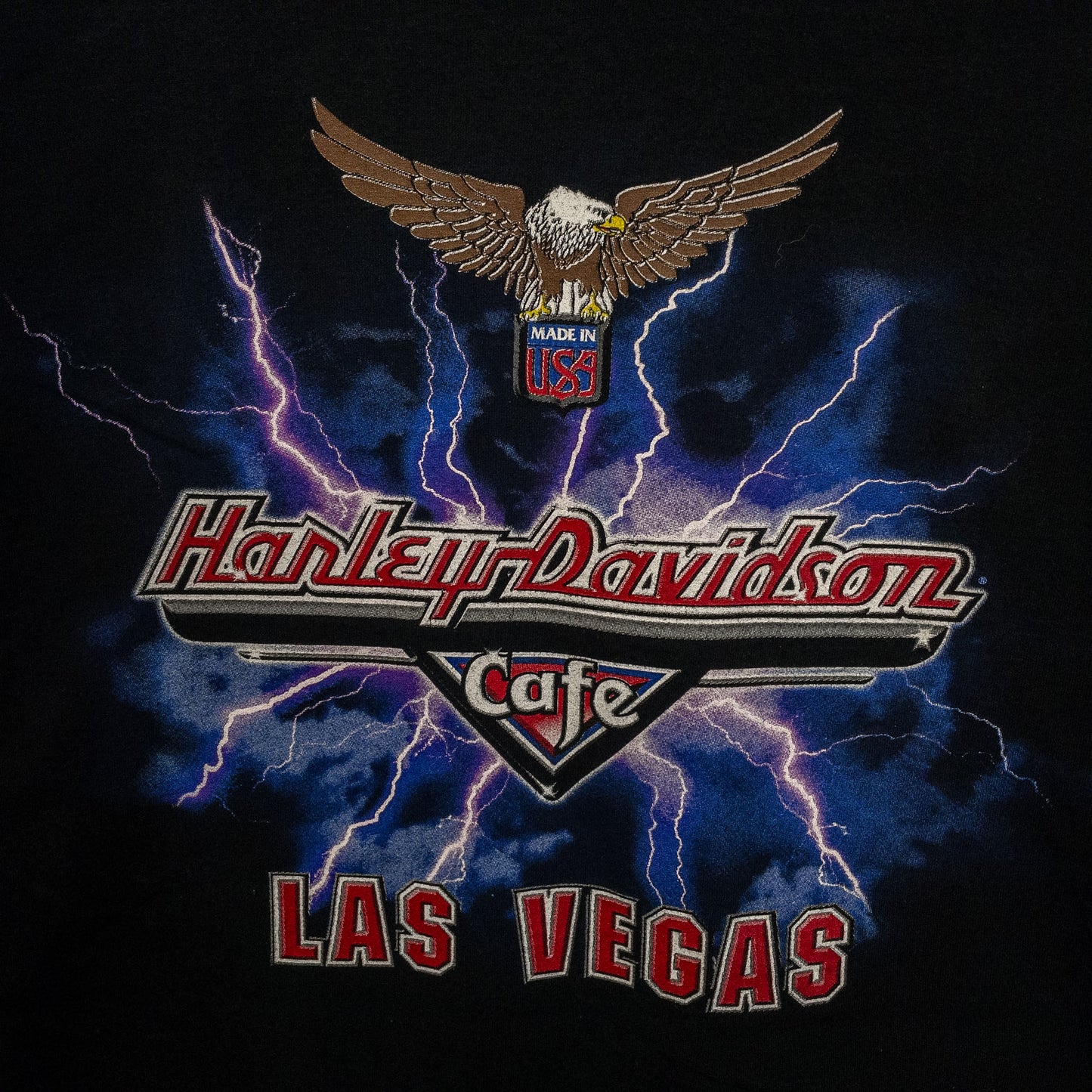 [メンズXL] 90年代 Harley-Davidson/ハーレーダビッドソン Tシャツ Harley-Davidson cafe ハーレーダビッドソンカフェ
