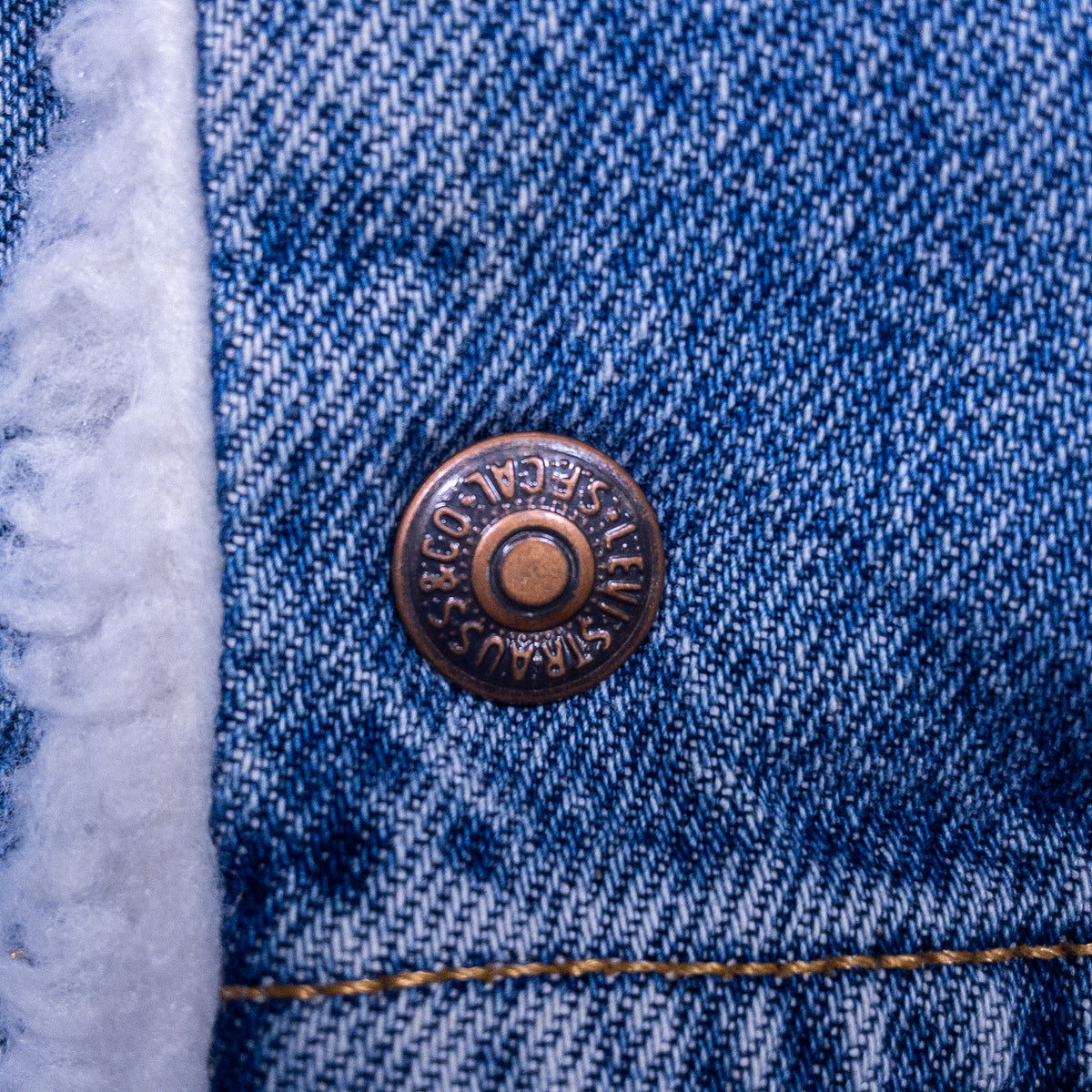 [メンズL] 90年代 Levi's/リーバイス Gジャン・デニムジャケット 70609 ボア