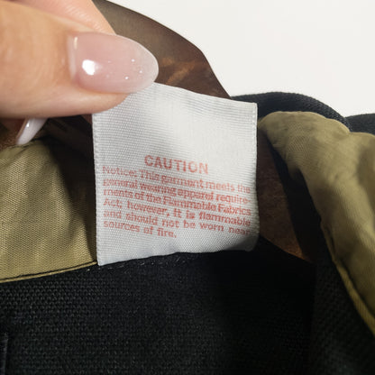 [メンズXL] 90年代 Eddie Bauer/エディーバウアー ネルシャツ シャモアシャツ 黒染め