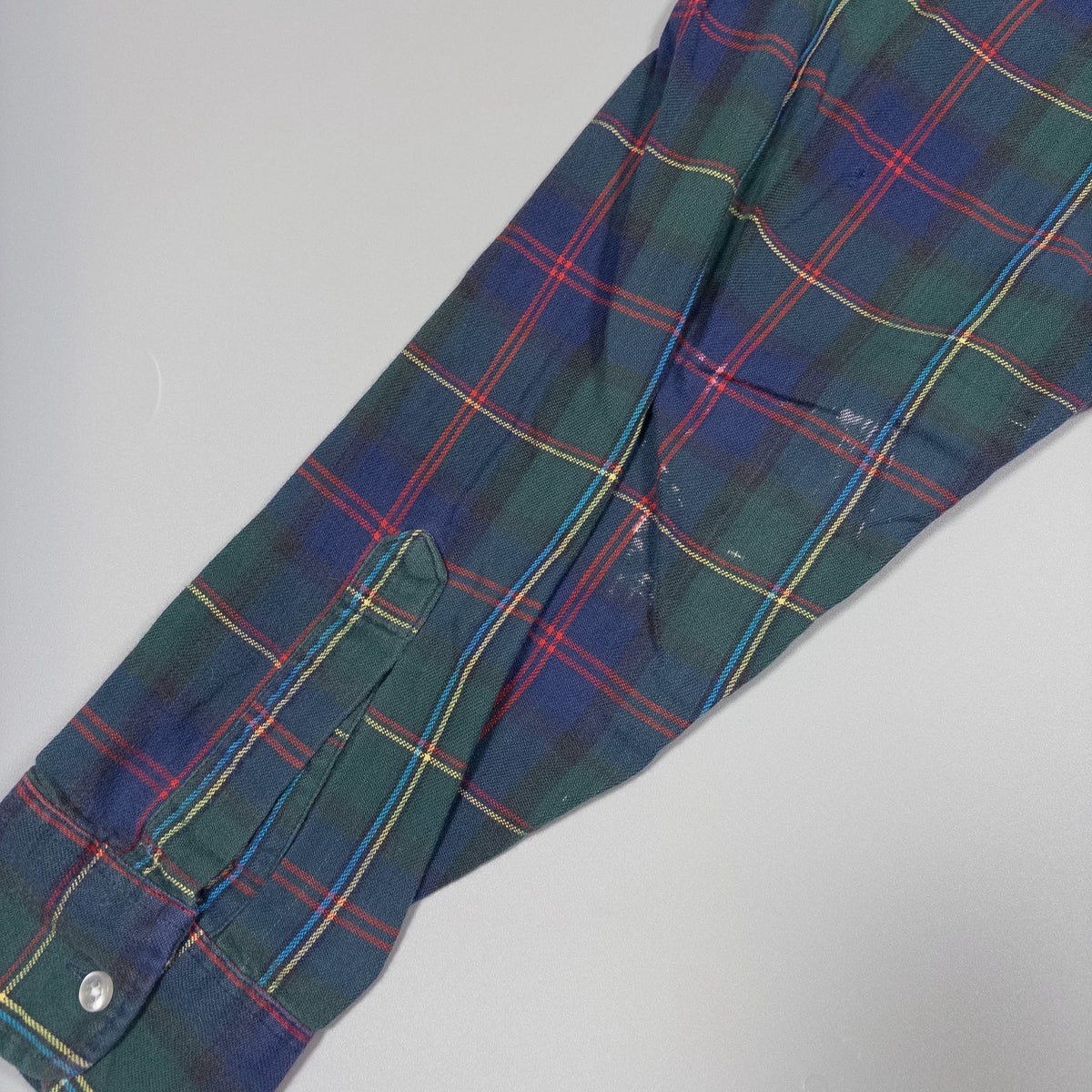 [メンズXL] 80〜90年代 L.L.Bean/エルエルビーン ネルシャツ タータンチェック ボタンダウン USA製