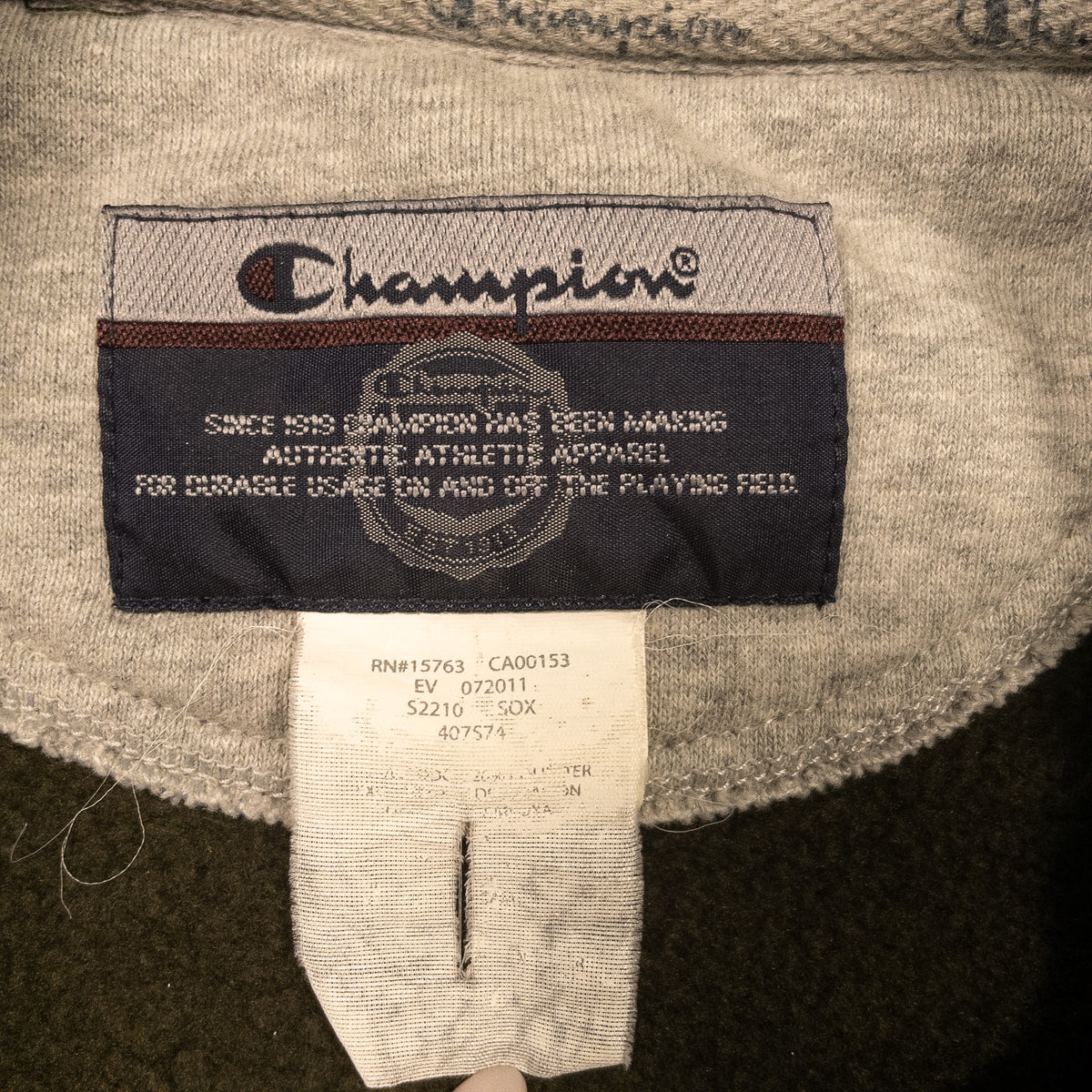 [メンズ4XL以上] 00年代 Champion/チャンピオン スウェット トレーナー ビックCロゴ 超ワイド オーバーサイズ