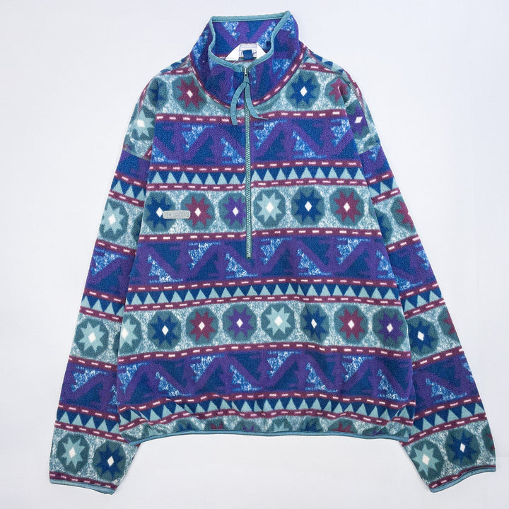[メンズXXL] 90年代 Columbia/コロンビア フリースジャケット USA製