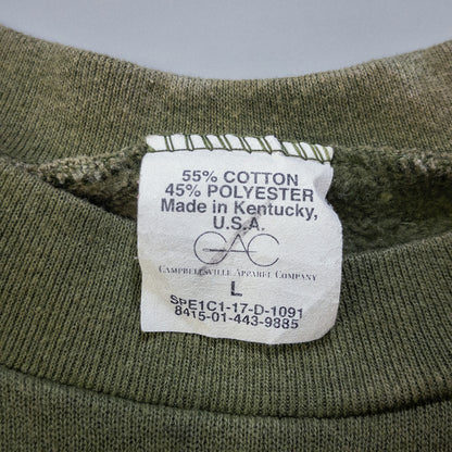 [メンズL] 90〜00年代 スウェット トレーナー USMC USA製 ミリタリー タイダイ染め