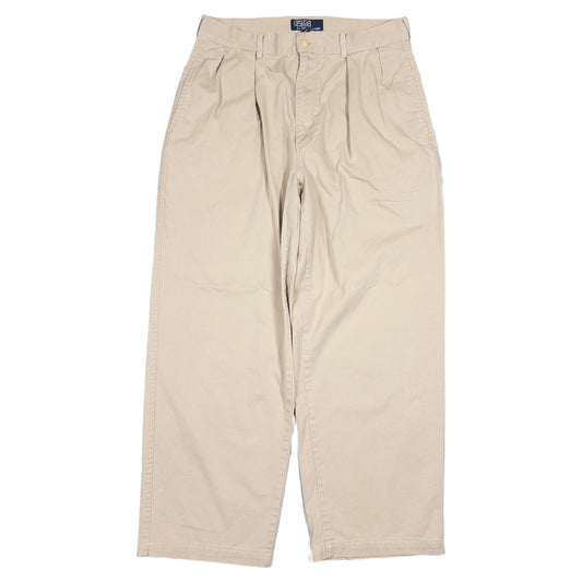 [メンズW30] 90〜00年代 Polo by Ralph Lauren/ポロバイラルフローレン チノパン ツータック POLO CHINO