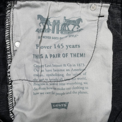 [メンズW34] 00年代 Levi's/リーバイス デニム ジーンズ 569 黒染め