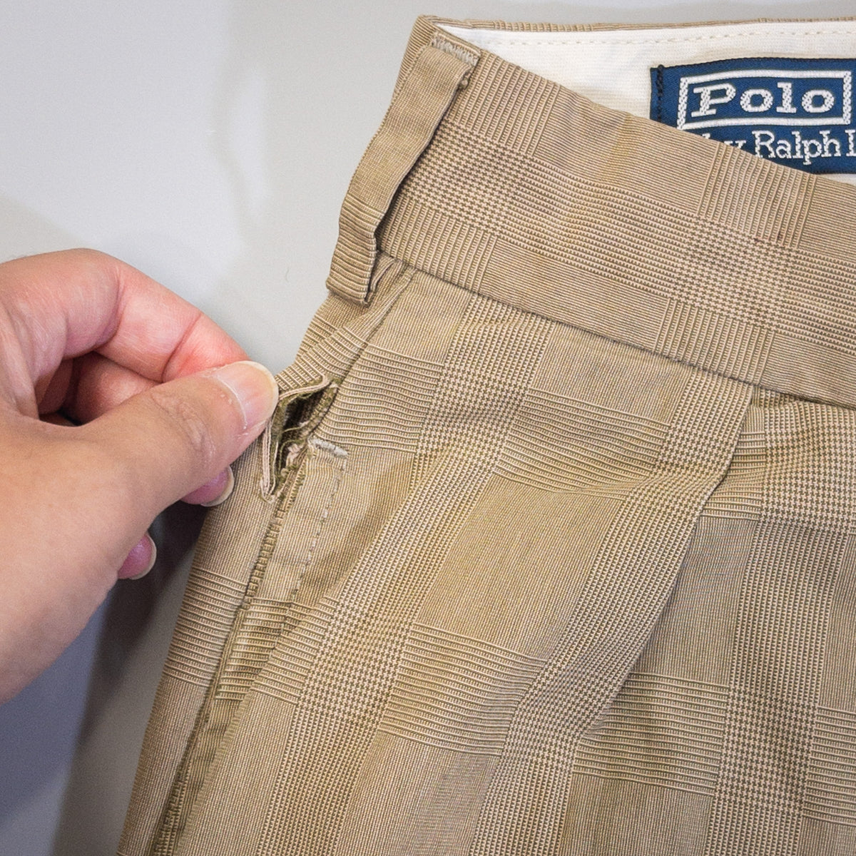 [メンズW34] 90〜00年代 Polo by Ralph Lauren/ポロバイラルフローレン スラックス チェック