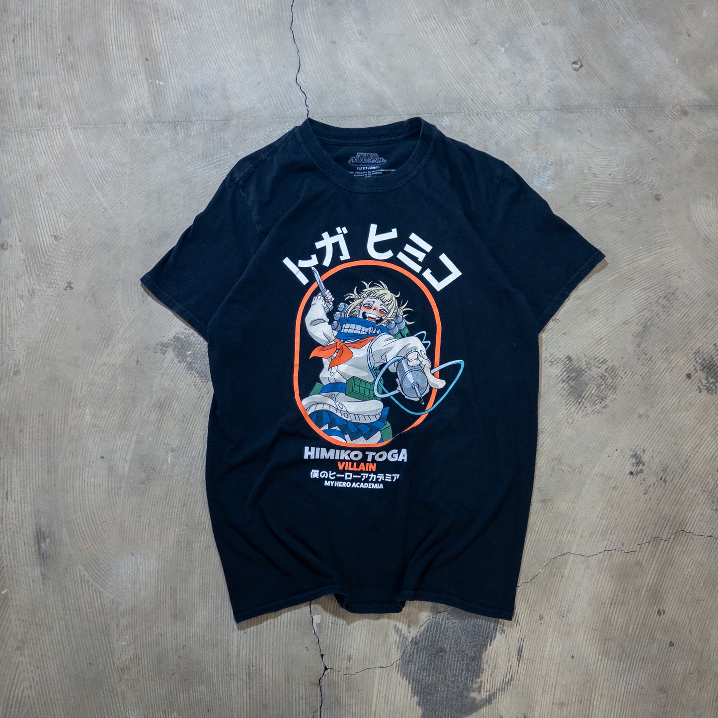 [メンズS] 00年代 Tシャツ アニメT 僕のヒーローアカデミア トガヒミコ