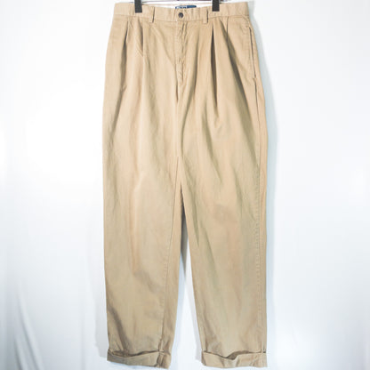 [メンズW32] 90〜00年代 Polo by Ralph Lauren/ポロバイラルフローレン チノパン HAMMOND PANT ツータック
