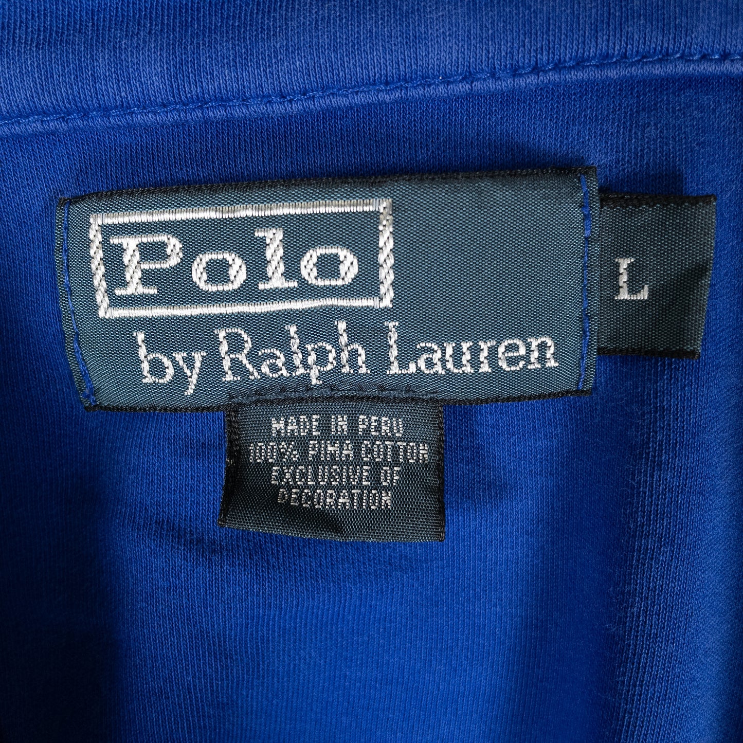 [メンズXL] 90〜00年代 Polo by Ralph Lauren/ポロバイラルフローレン スウェット トレーナー ハーフジップ 薄手