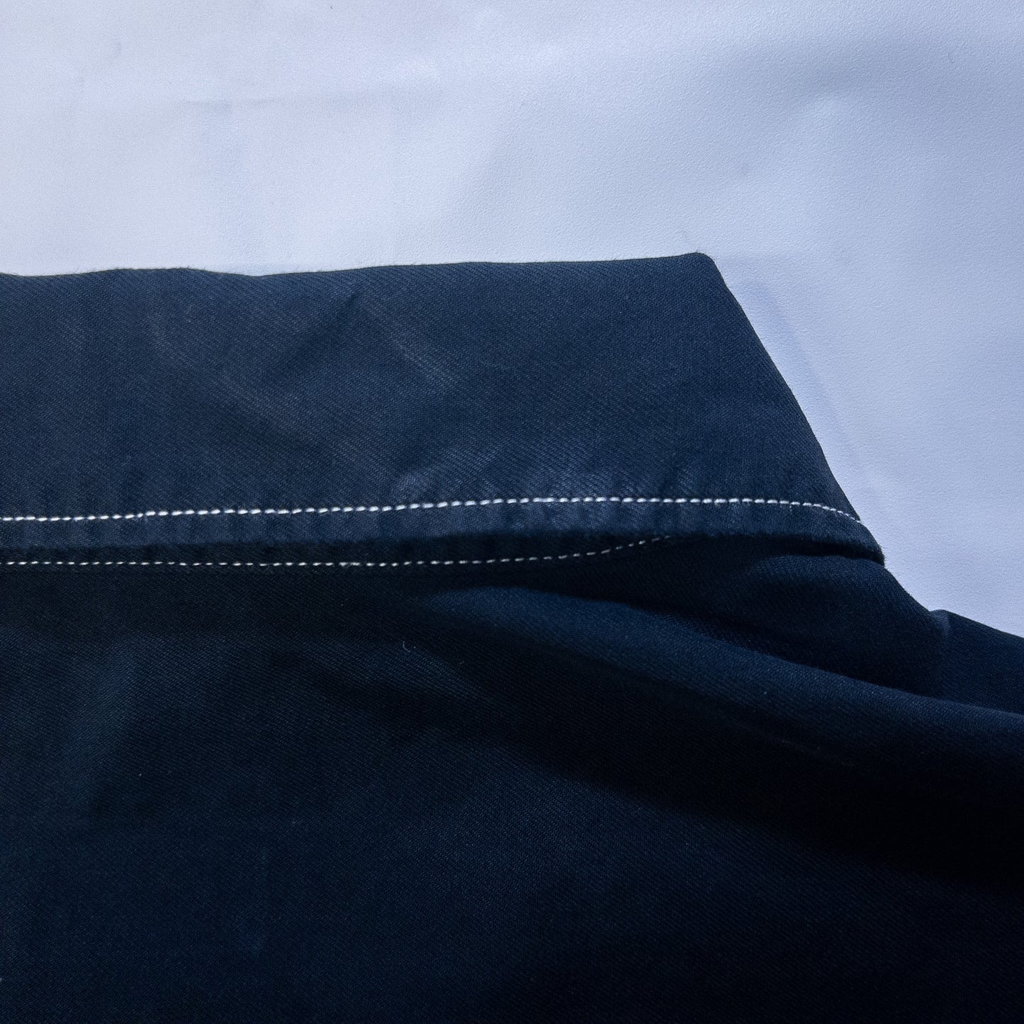 [メンズM] 00年代 POLO GOLF RALPH LAUREN/ポロゴルフラルフローレン ワイシャツ BONNARD 黒染め