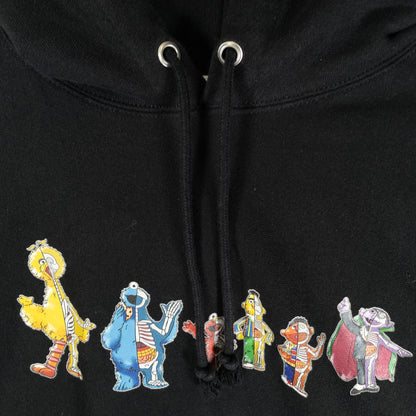[メンズXL] 00年代 Champion/チャンピオン パーカー REVERSE WEAVE リバースウィーブ セサミストリート
