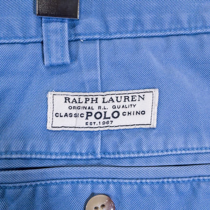 [メンズW34] 90年代 Polo Ralph Lauren/ポロラルフローレン ショートパンツ チノショーツ 2タック