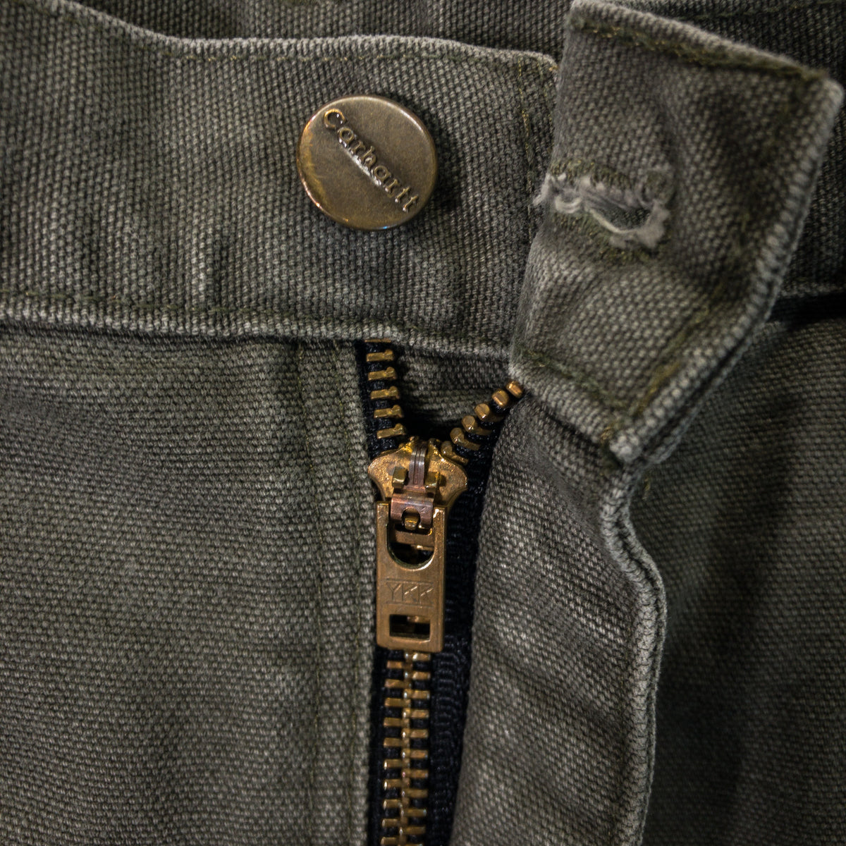 [メンズW31] 00〜10年代 Carhartt/カーハート ショートパンツ ワークショーツ ダック地 ロゴ