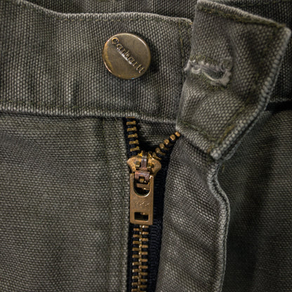 [メンズW31] 00〜10年代 Carhartt/カーハート ショートパンツ ワークショーツ ダック地 ロゴ