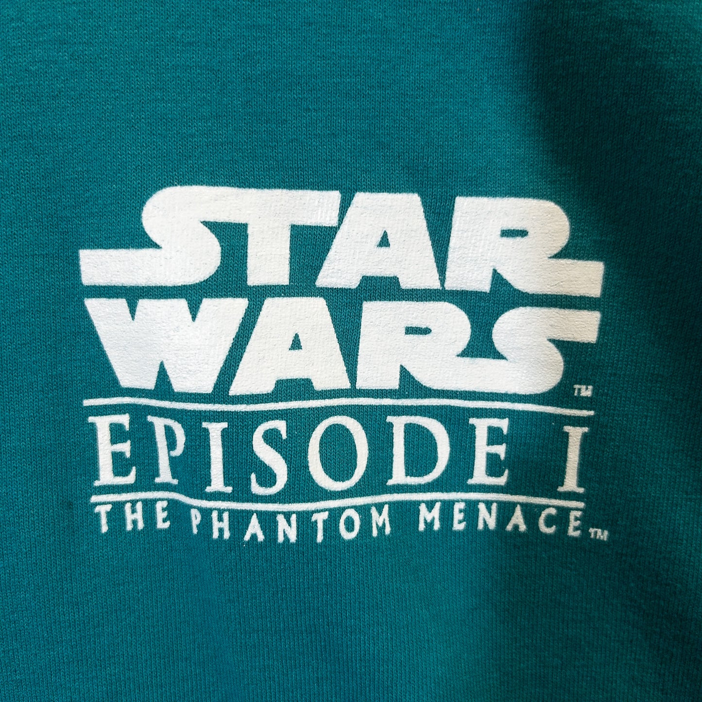 Star Wars スター・ウォーズ Tシャツ XL ブルーグリーン 映画プリント Fruit of the Loom/フルーツオブザルーム