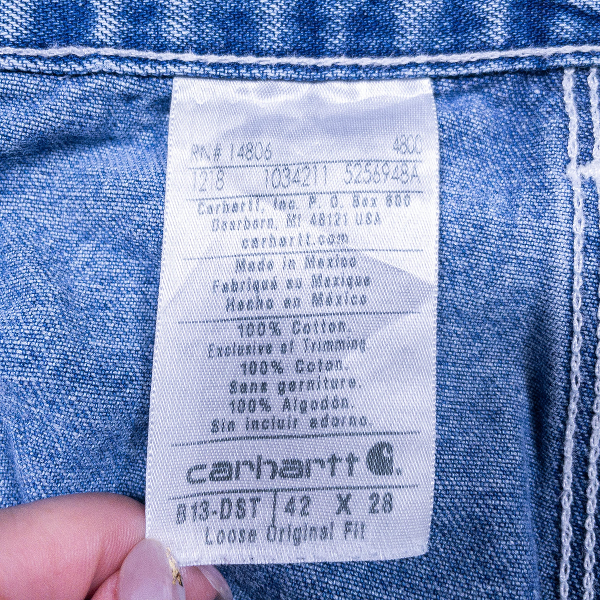 [メンズW38] 00年代 Carhartt/カーハート デニム ジーンズ ペインターパンツ