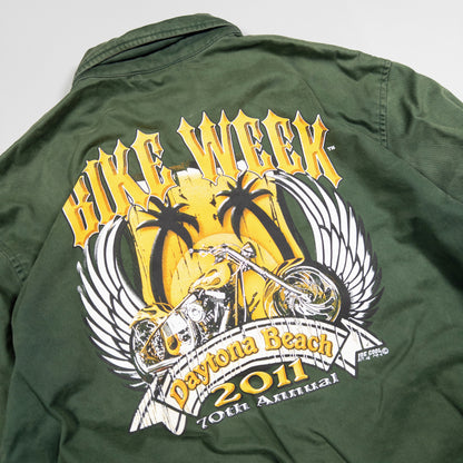 [メンズXL] 00年代 Polo by Ralph Lauren/ポロバイラルフローレン スイングトップ BIKE WEEK スポーツジャケット