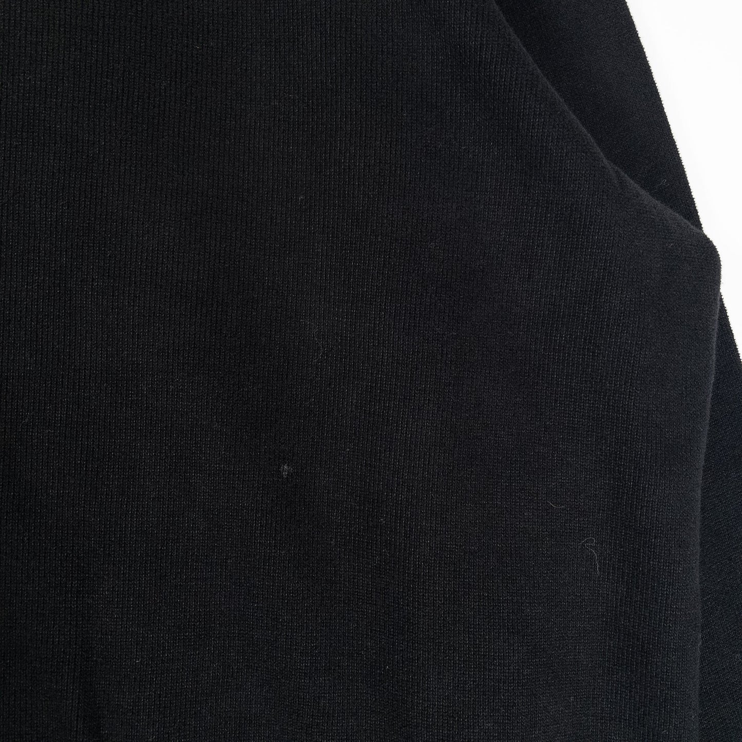 [メンズXXL] 90年代 Polo by Ralph Lauren/ポロバイラルフローレン ニット・セーター ハーフジップ 黒染め
