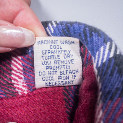 [メンズL] 90〜00年代 AMERICAN EAGLE/アメリカンイーグル ネルシャツ
