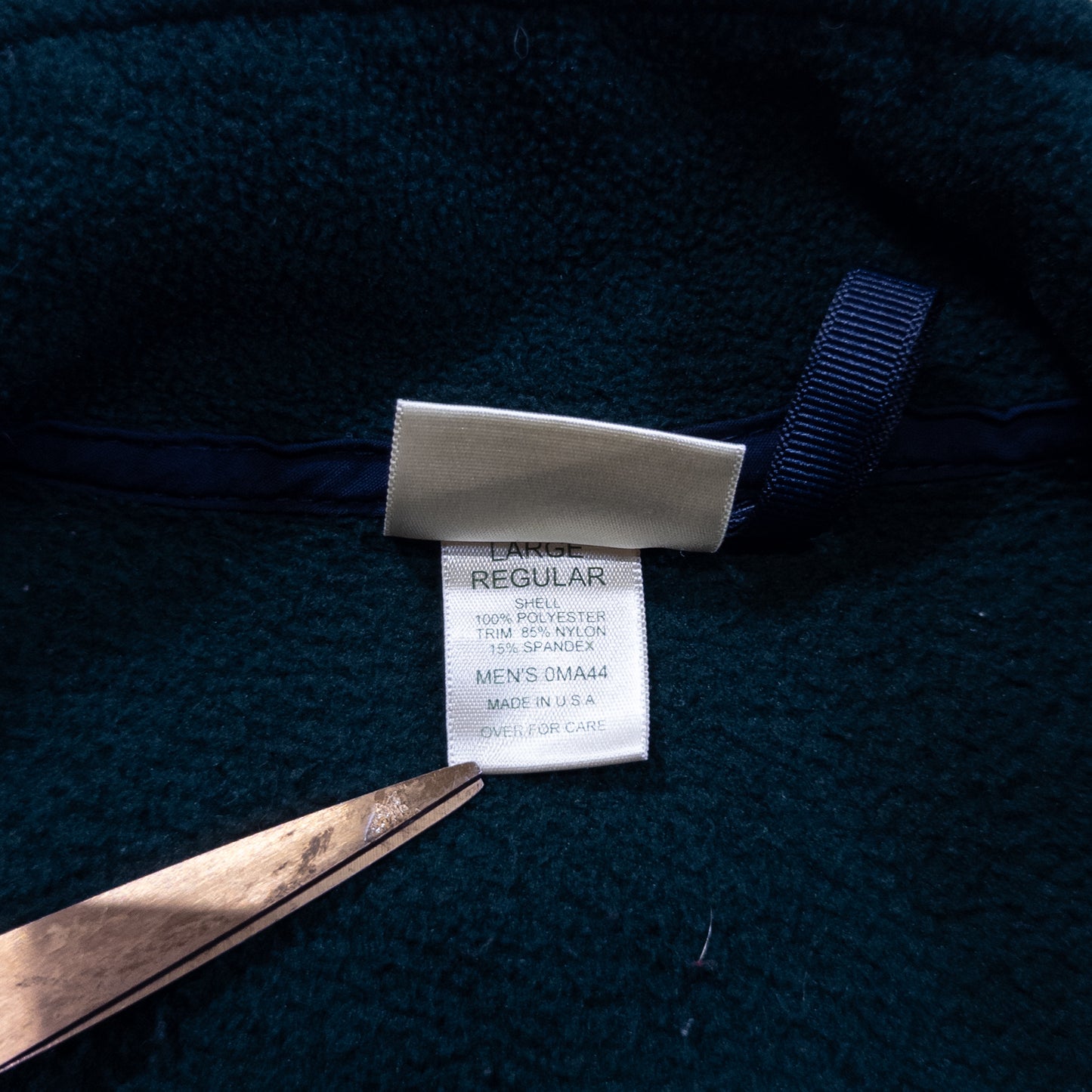 [メンズXL] 90年代 L.L.Bean/エルエルビーン フリースジャケット USA製 ハーフジップ
